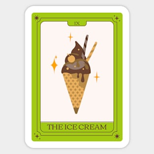 The ice cream Sticker